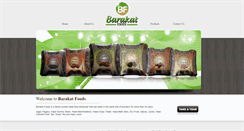 Desktop Screenshot of barakatfoods.com